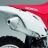 Honda CRF 250: un particolare del posteriore