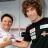 Marco Simoncelli e Fausto Gresini