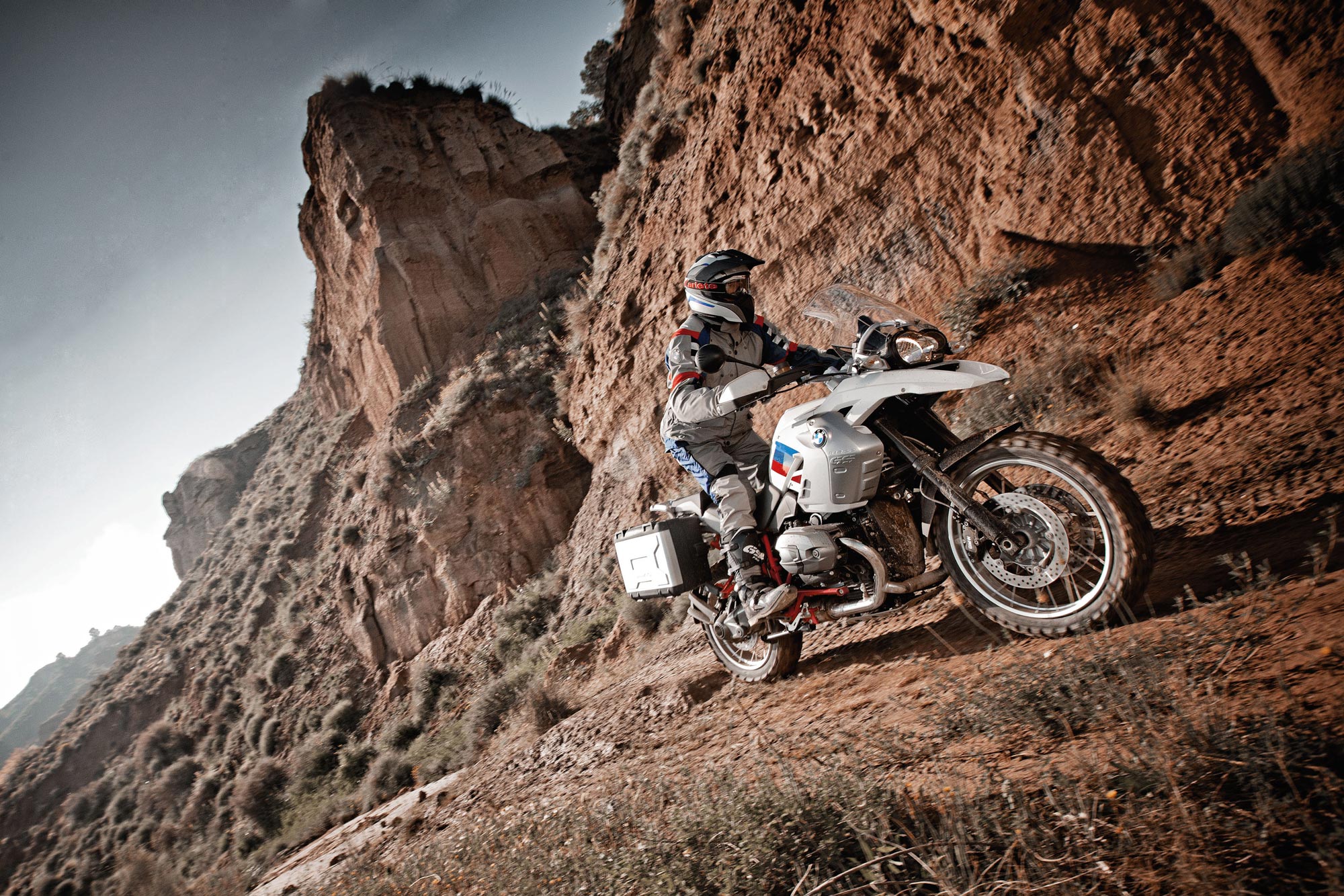 BMW R 1200 GS Adventure Anniversary in azione