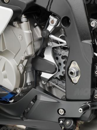 BMW S 1000 RR con accessori Rizoma: un particolare del nuovo allestimento