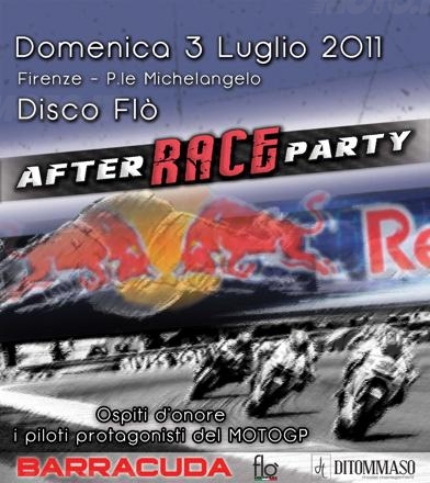 Barracuda After Race Party: la locandina dell'evento