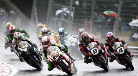 British Superbike Series: piloti in azione