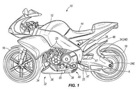 Buell: il bozzetto del suo nuovo brevetto