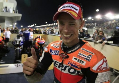 Casey Stoner 2011 esultanza