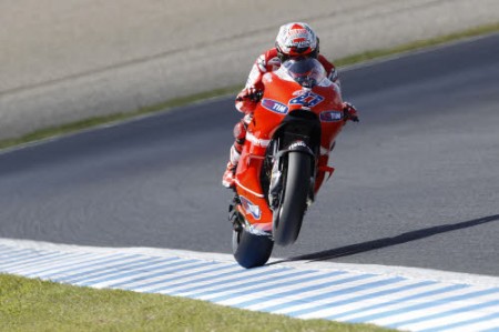 Casey Stoner vince il GP del Giappone classe MotoGP