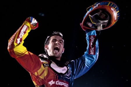 Dany Torres, vincitore a Dubai nella tappa d'esordio del Red Bull X-Fighters 2011