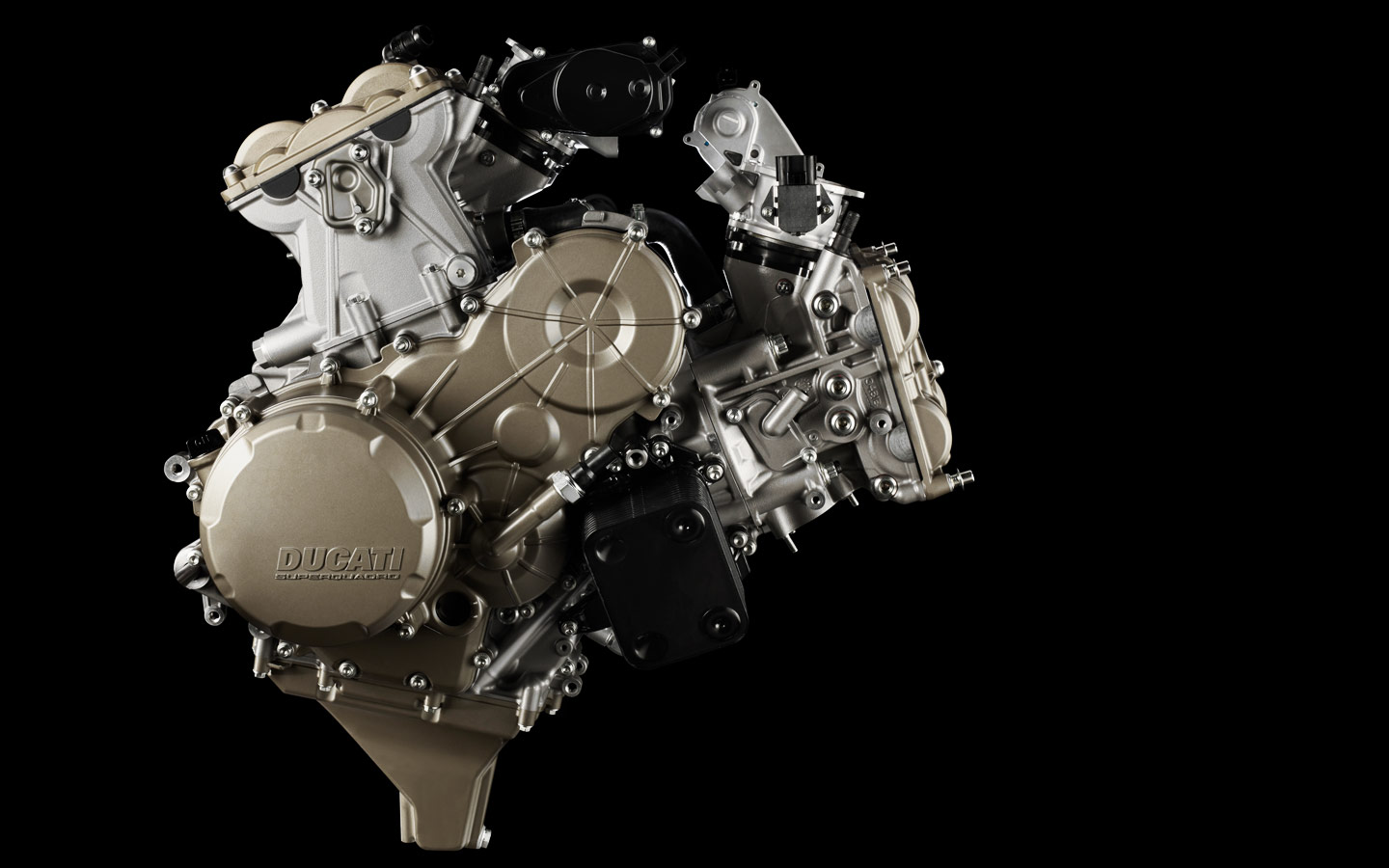 Ducati 1199 Panigale il motore superquadro