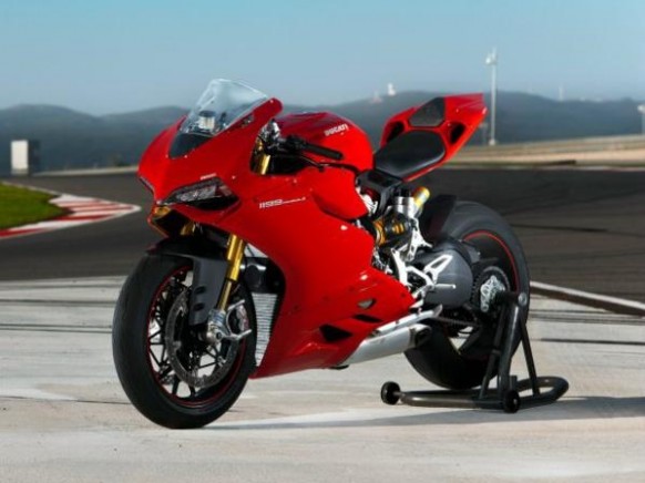 Ducati 1199 Panigale in bella mostra