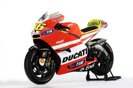 Ducati Desmosedici GP11 di Valentino Rossi