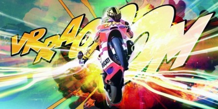 DucatiArt e Valentino Rossi: The Fight