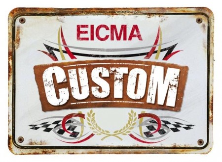 EICMA Custom: il logo scelto per l'esposizione delle moto custom