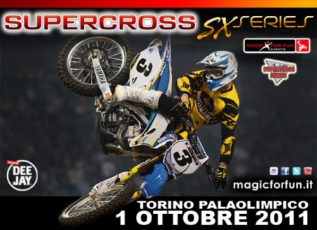 Eurosupercross 2011: la locandina dell'evento torinese