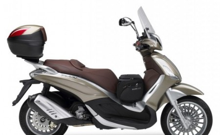 Piaggio Beverly con gli accessori di Givi