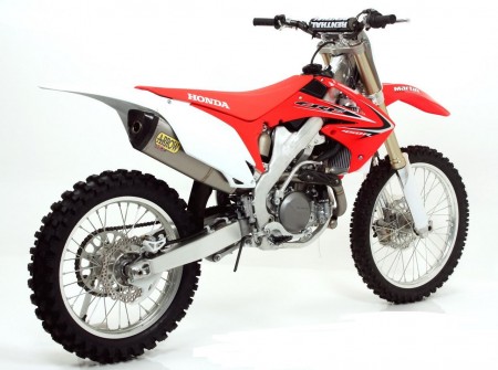 Honda CRF 450 R con impianto Arrow MX Competition 