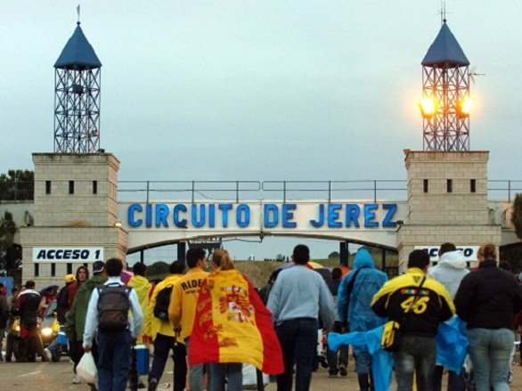Jerez de la Frontera: l'entrata dell'autodromo