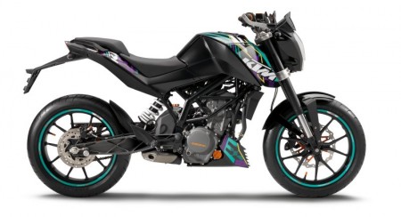 KTM 125 Duke Lato DX black