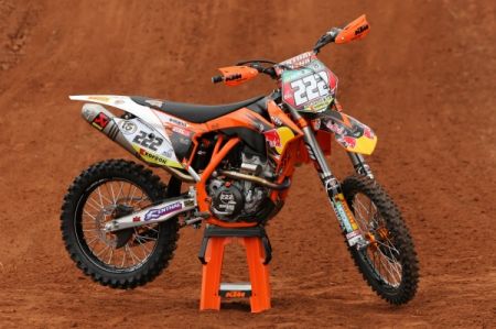 La KTM 350SX-F di Antonio Cairoli