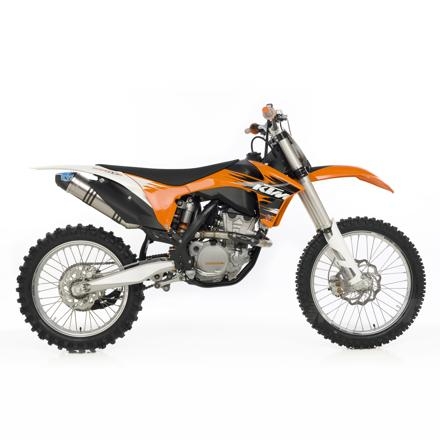 KTM 350 SX-F con impianto LeoVince X3