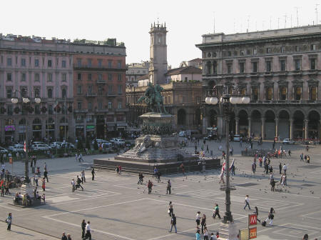Milano: Piazza Duomo