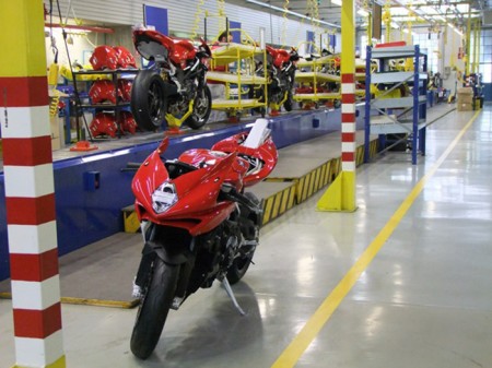 MV Agusta in mostra nella fabbrica