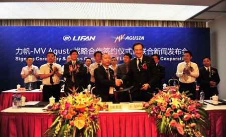 MV Agusta e Lifan Industry: la firma del nuovo accordo