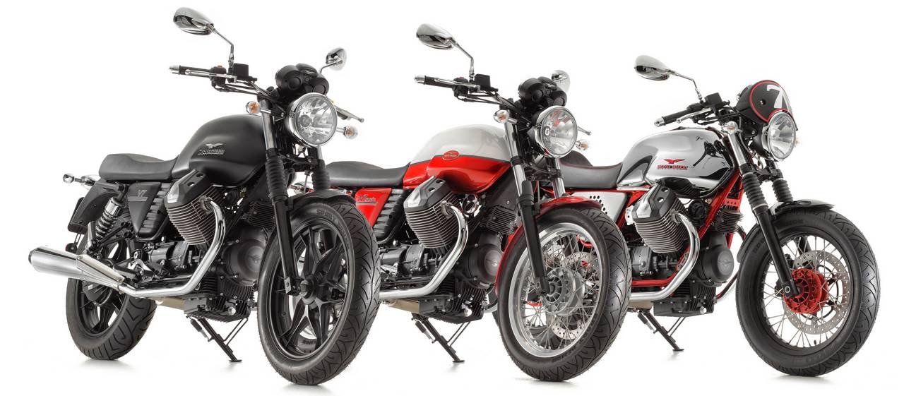 Moto Guzzi V7: la nuova gamma