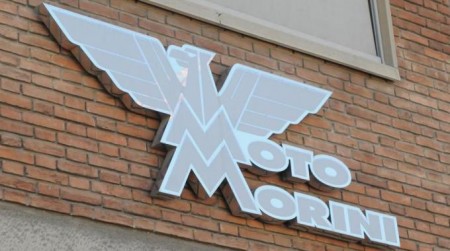 Moto Morini: il  logo dell'azienda bolognese