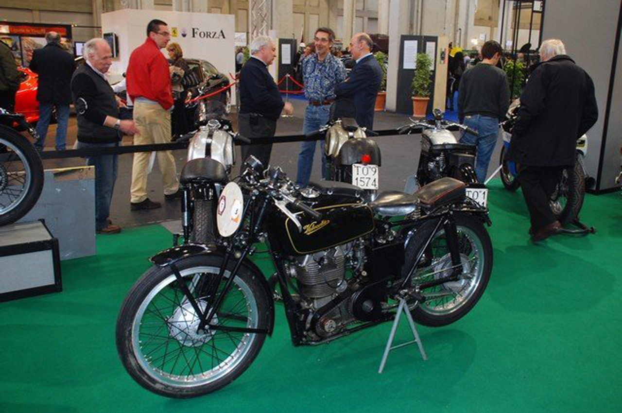 Moto d'epoca esposte a Automotoretrò 2011