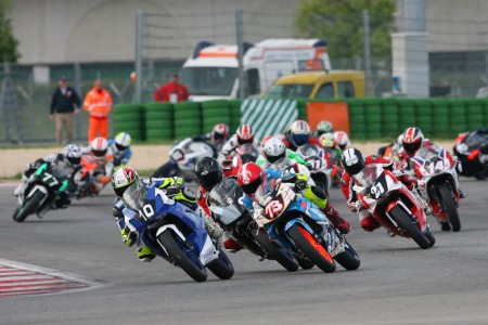 Moto in pista a Misano