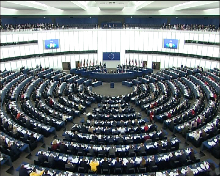 Il Parlamento Europeo riunito in seduta