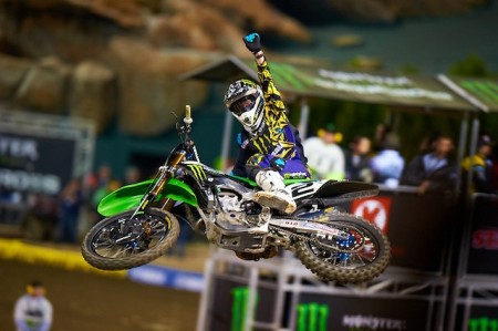 Ryan Villopoto, vincitore del Supercross 2011