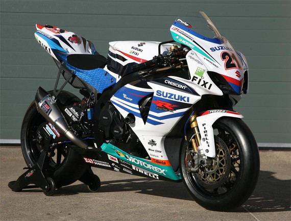 SBK 2012 Suzuki gsx r 1000 crescent lato