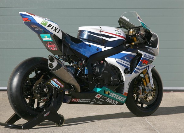 SBK 2012 Suzuki gsx r 1000 crescent retro