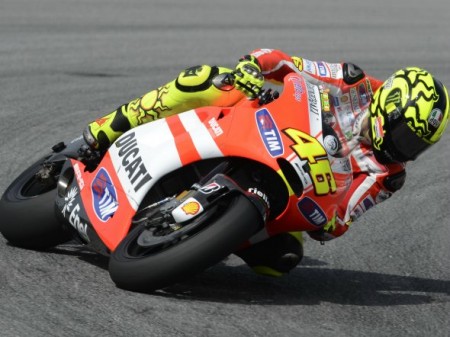 Valentino Rossi Ducati babbo natale