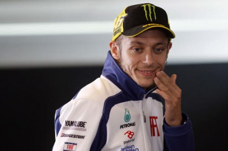 Valentino Rossi: un primo piano del campione pesarese