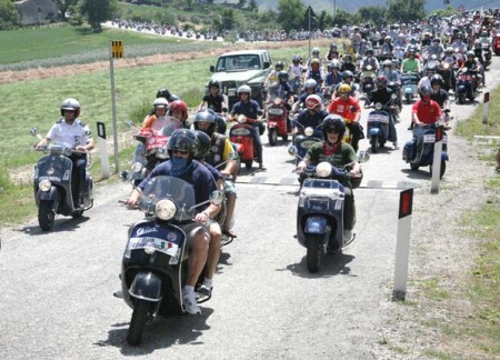 Vespa World Days 2008: la parata