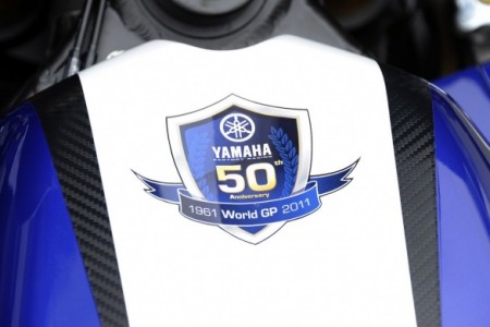 Yamaha 1961-2011: lo stemma celebrativo dei 50 anni