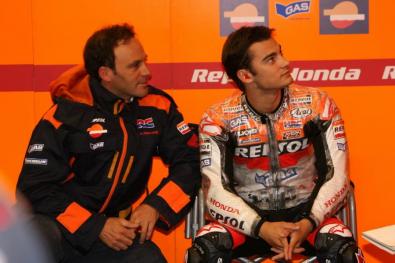 Alberto Puig e Daniel Pedrosa