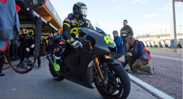 andrea dovizioso test yamaha valencia