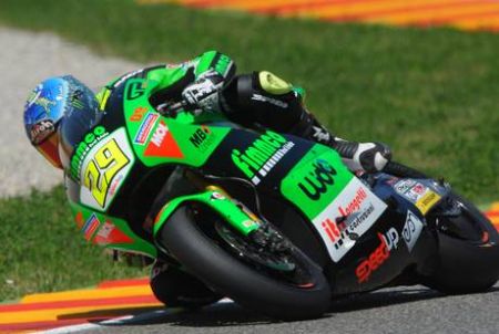 Andrea Iannone, sfortunato protagonista sul circuito catalano