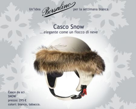 Casco Borsalino Snow