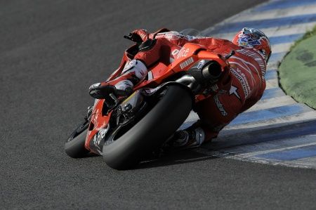 Casey Stoner in piega