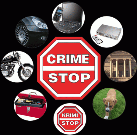 Crimestop: il logo del sito