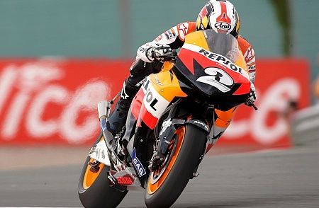 Dani Pedrosa al Sachsenring