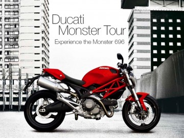 Ducati Monster tour