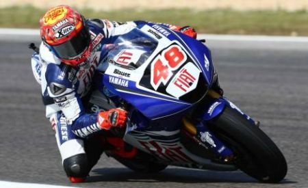 Jorge Lorenzo sulla Yamaha 2010