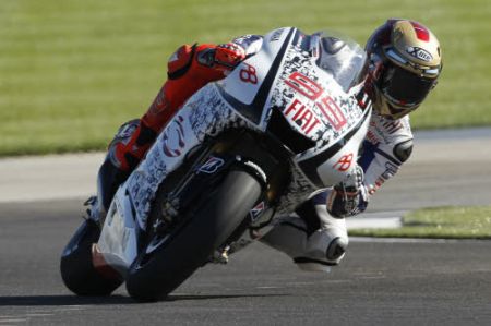 Jorge Lorenzo è primo nelle FP2 a Misano