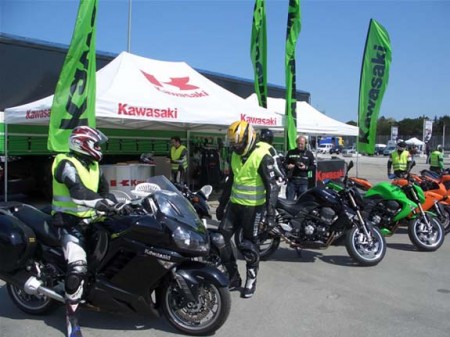 Kawasaki Demo Ride