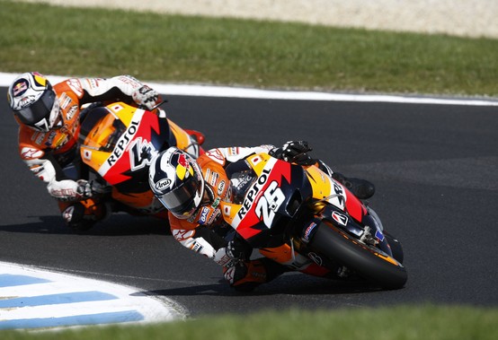 pedrosa race phillip island 2011