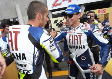 Valentino Rossi Jorge Lorenzo